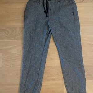 Banana Republic Linen Blend Men's Gray Pants